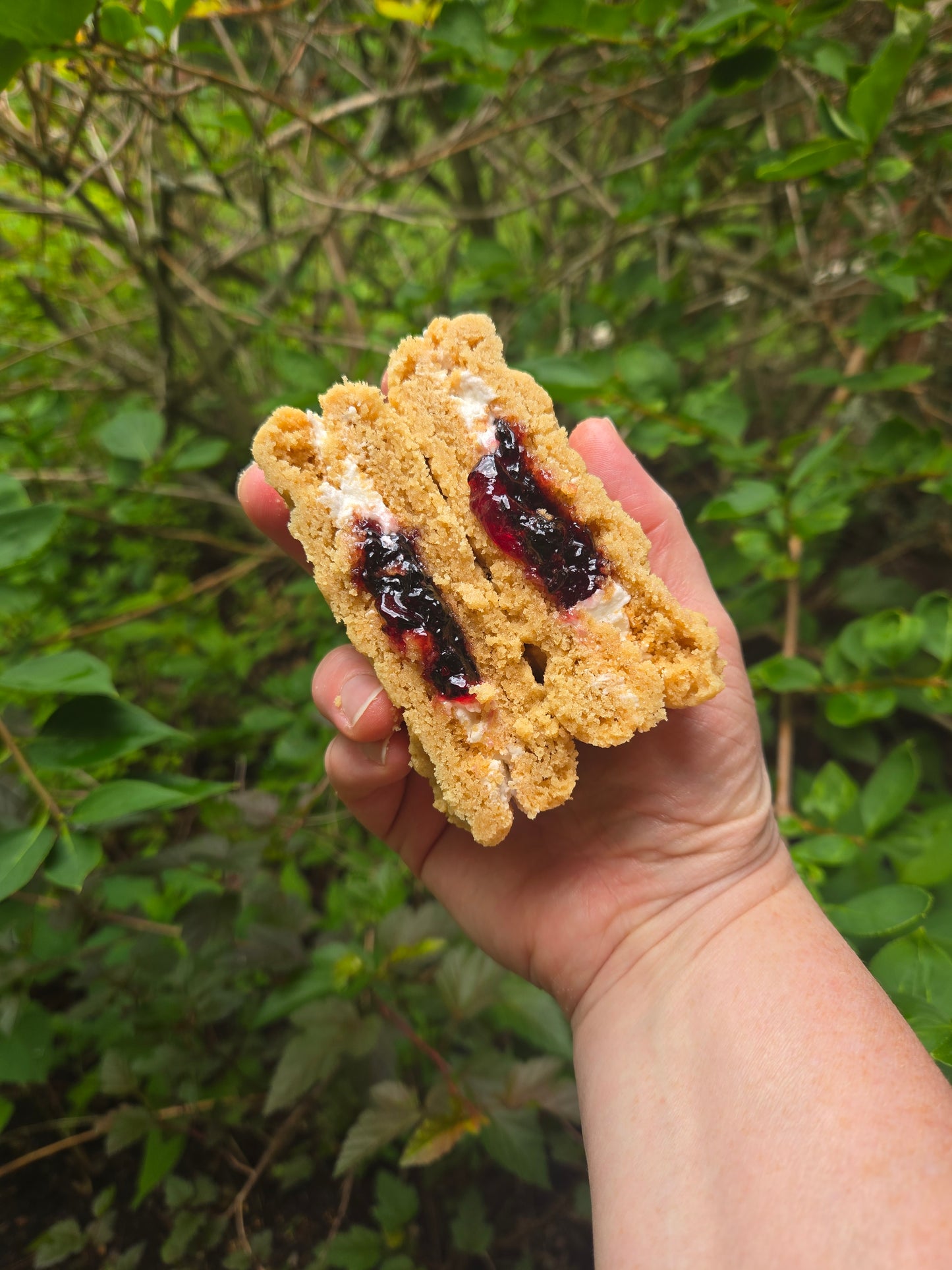 Peanut Butter and Jam Cream Pie