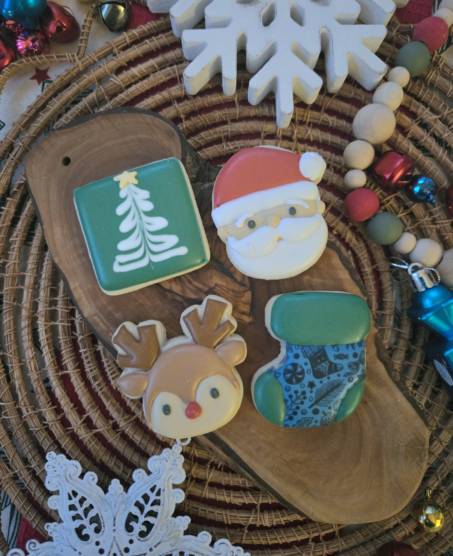 Santa and Rudolph Minis