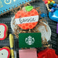 Personalized Polka Dot Apple