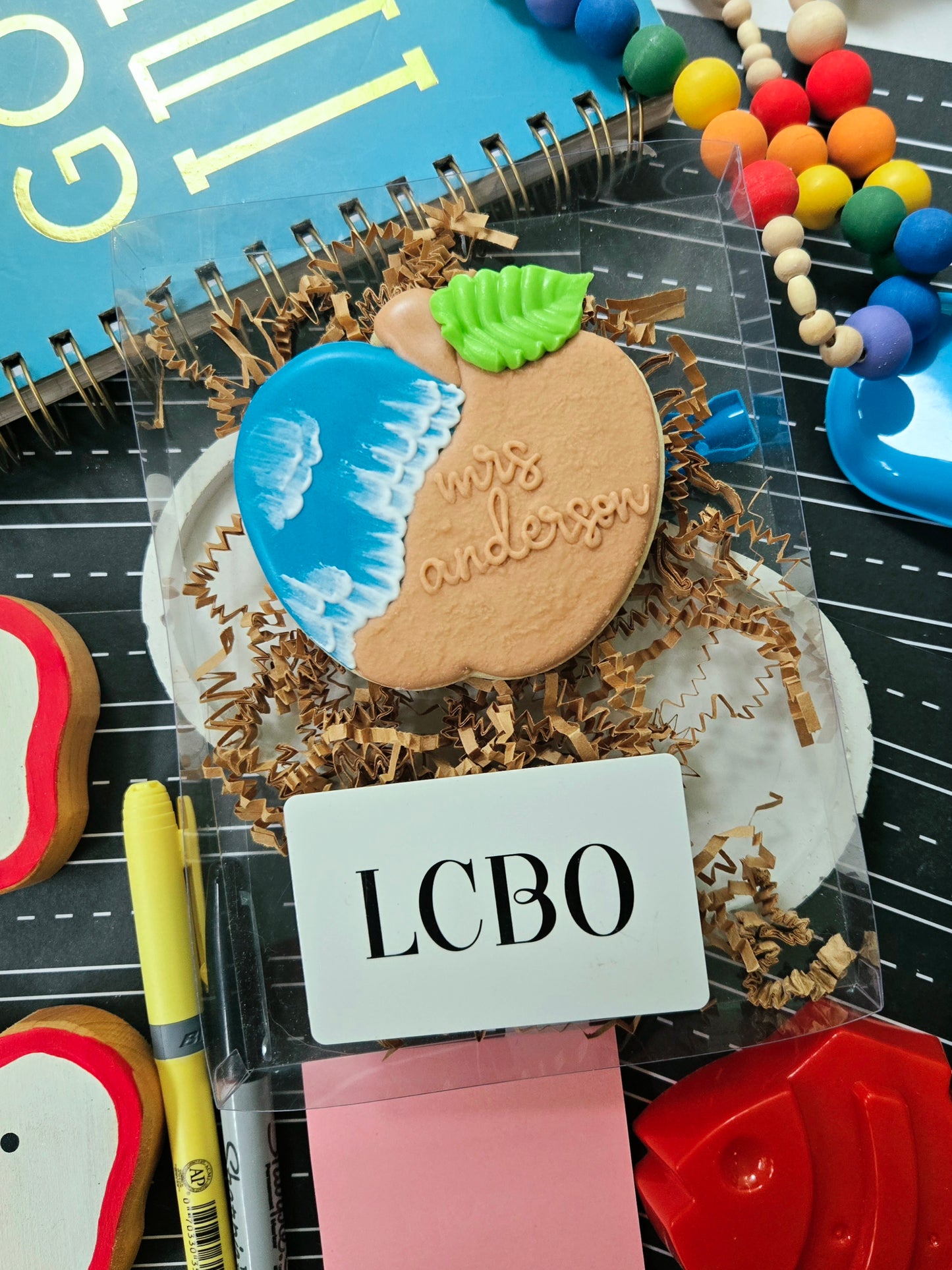 Personalized Beach Cookie