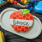 Personalized Polka Dot Apple