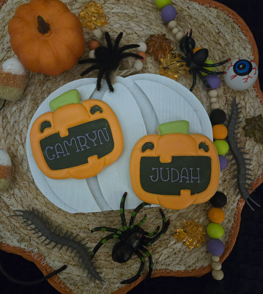 Personalized Jack O'Lanterns