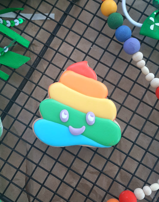 Rainbow Poop Emoji