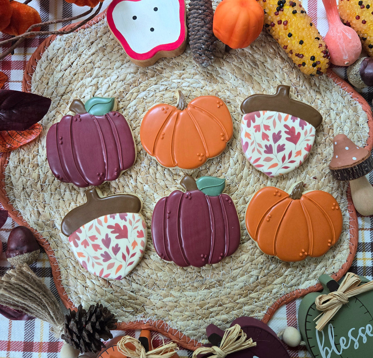 Pumpkins and Acorns