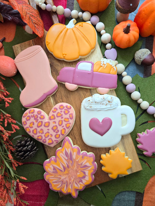 Cozy Fall Cookie Decorating Class - Saturday, September 26, 2:30 - 4:30pm